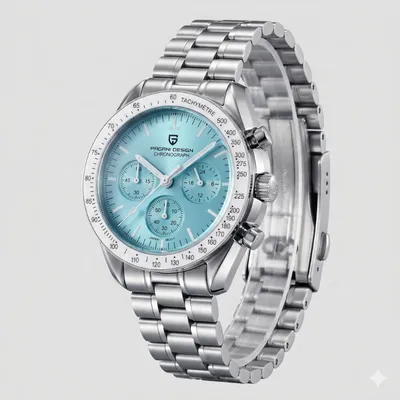 PAGANI DESIGN PD 1701 Ice Blue Moon Watch