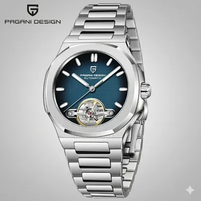 PAGANI DESIGN Skeleton Tourbillon Men's Mechanical Automatic Watch