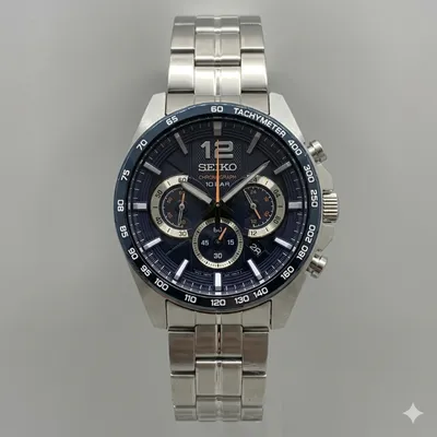 Seiko Discover More Inspiration Blue Dial Dress Men’s Watch