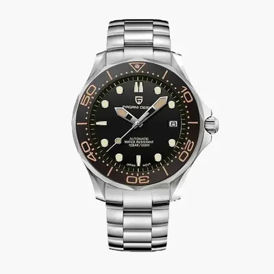 Pagani Design '007' James Bond Seamaster Black Dial Men's Watch