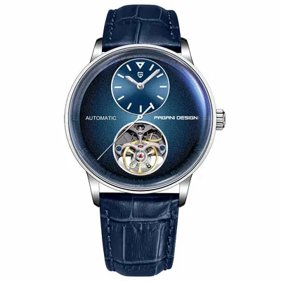 Pagani Design PD-1796 Blue Open Heart Automatic Men's Watch