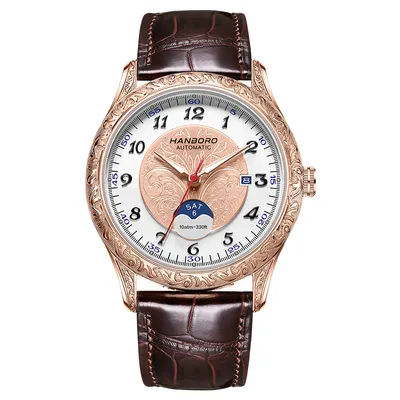Hanboro Automatic Time Reporting Luxury Limited Edition Mechanical Watch