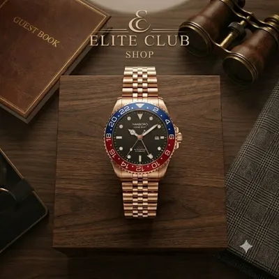HANBORO-007-2 Automatic GMT Watch