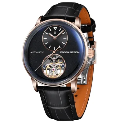 PAGANI DESIGN Men's Balance Wheel Automatic Watch