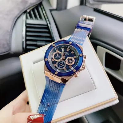 Guess Poseidon Multifunction Quartz Blue Dial Men’s Watch