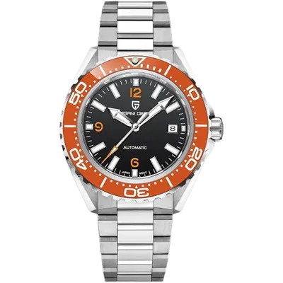 Pagani Design Men's 42mm Automatic Watch Japanese Movement 100-Meter Water Resistance