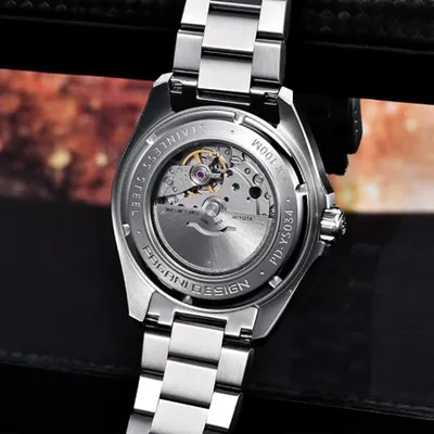 Pagani Design Men's 42mm Automatic Watch Japanese Movement 100-Meter Water Resistance