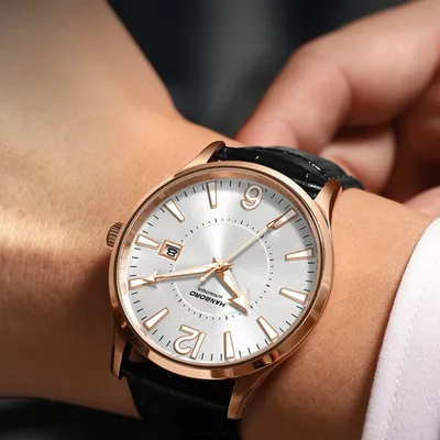  HANBORO 8915 — Luxury Automatic Mechanical Watch