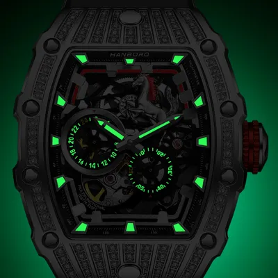  HANBORO-938-2 Leading Series Men's Fully Automatic Mechanical Watch
