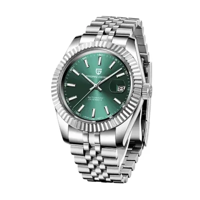 Pagani Design Sapphire Crystal Green Dial Men's Watch