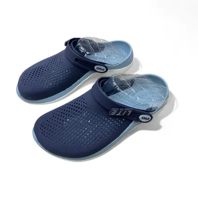 Authentic Crocs LiteRide Clogs – Navy Blue – Ultra-Comfort for Dhaka’s Lifestyle!