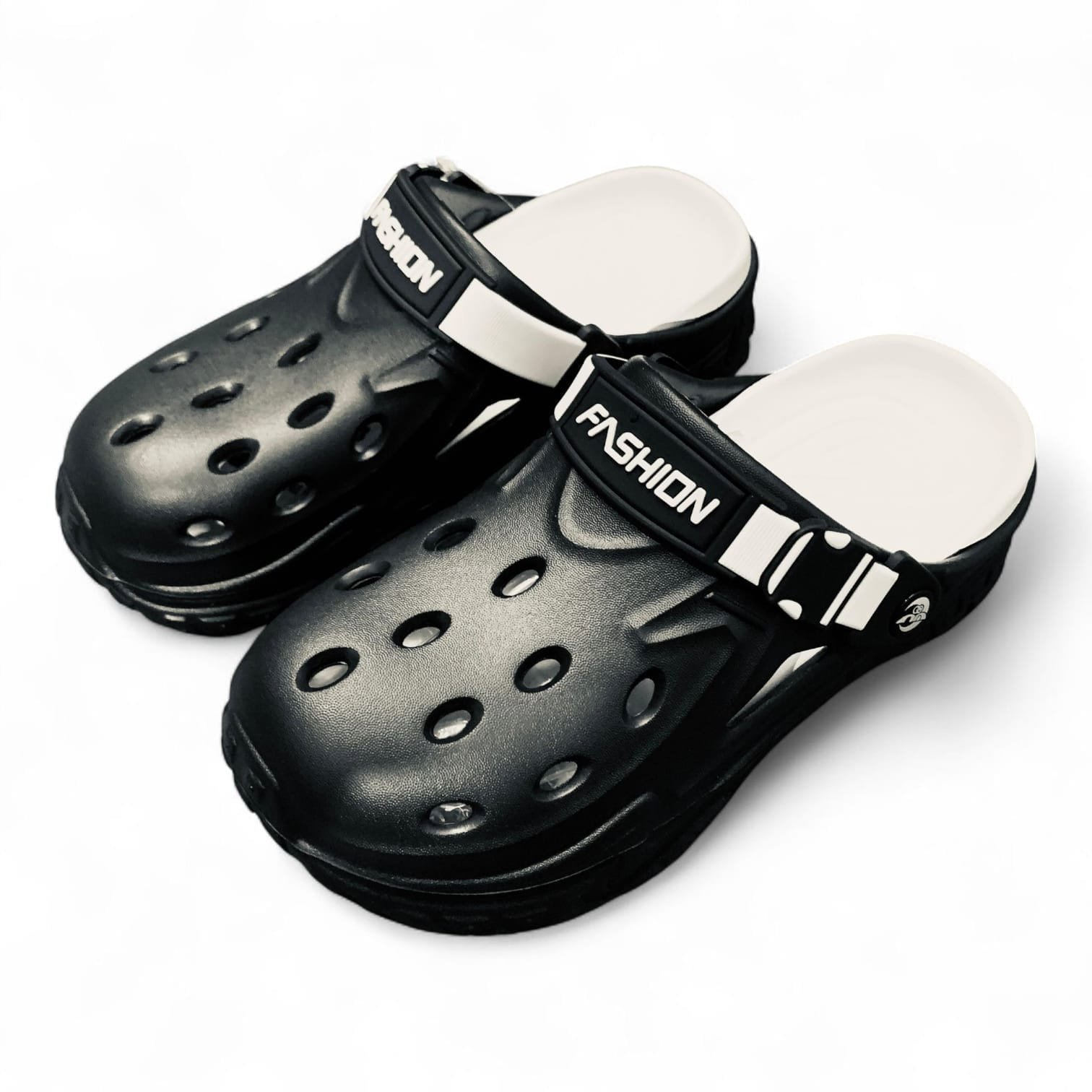 Sleek Slides – Modern Navy Blue with Textured Strap – Unmatched Comfort