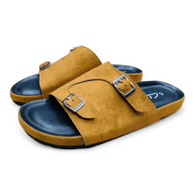 Mustard Suede Clogs & Slides | Comfort, Style & Arch Support | Footmax.com.bd