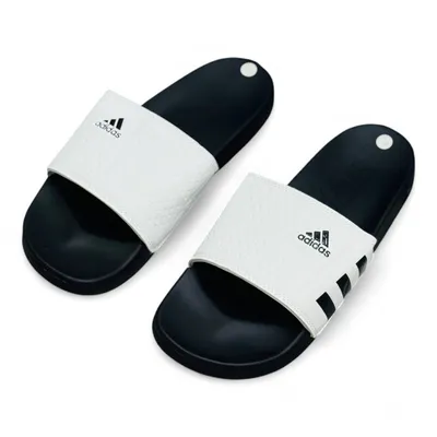 Adidas Dallas Slides Slippers for Men Black/Red/White  1:1 Premium Grade