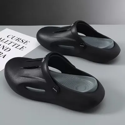 Summer Men’s Hollow-out Sandals Anti-slip Durable Slippers For Outdoor Sports And Beachwear