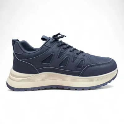 GUOCHAO Dark Blue Sneaker—Rugged Comfort and Urban Performance