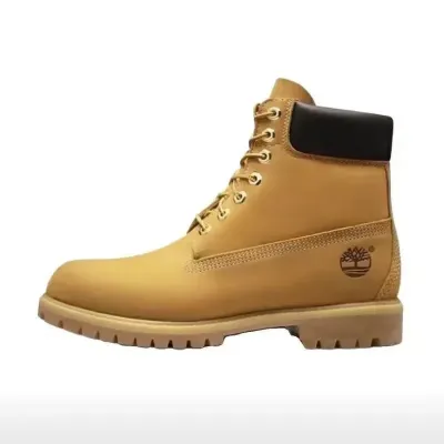 Timberland Yellow Boots, Indestructible Men's and Women's Leather Boots, Waterproof