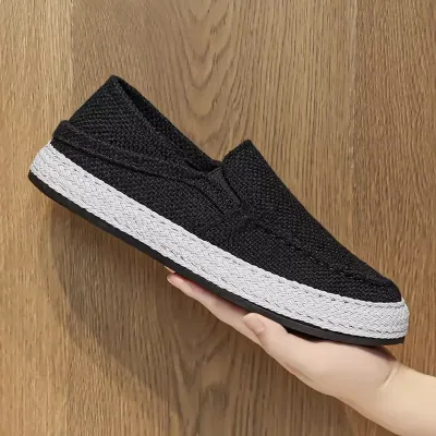 Canvas Men's Shoes Summer Breathable Cloth Shoes Men's Casual 