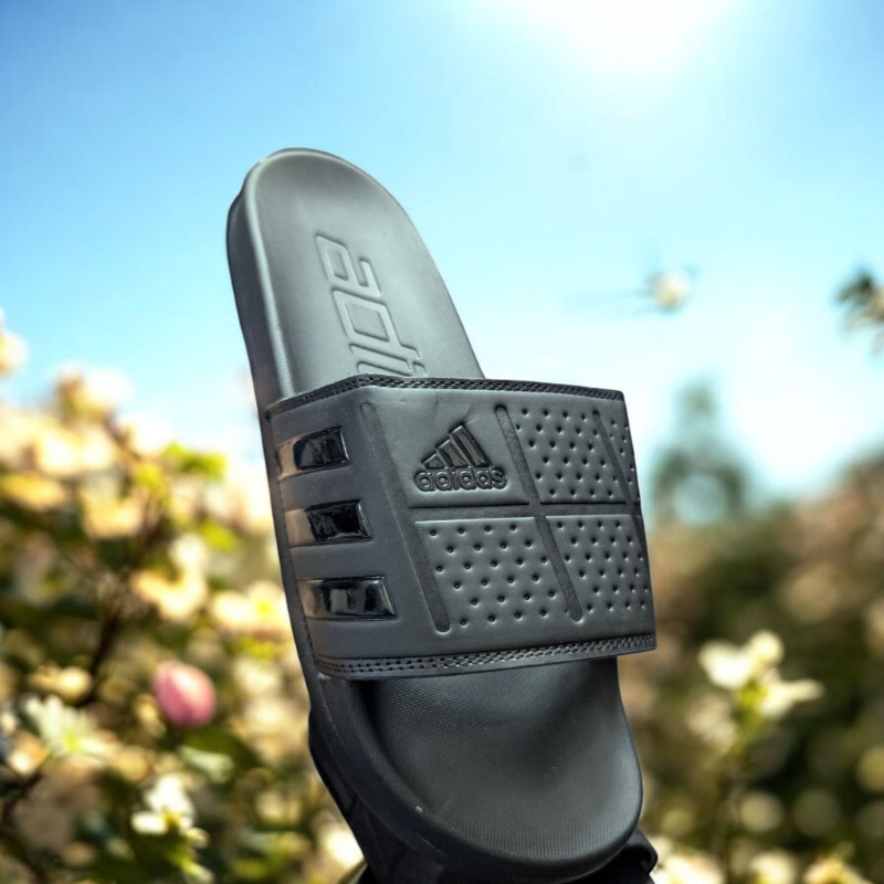 Adidas Dallas Slides Slippers for Men Black/Red/White  1:1 Premium Grade