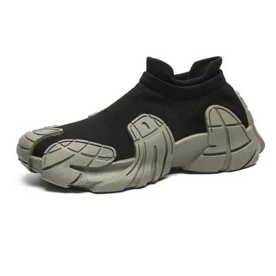 Men's Shoes Summer Breathable Thin Mesh Fly-woven Socks Shoes