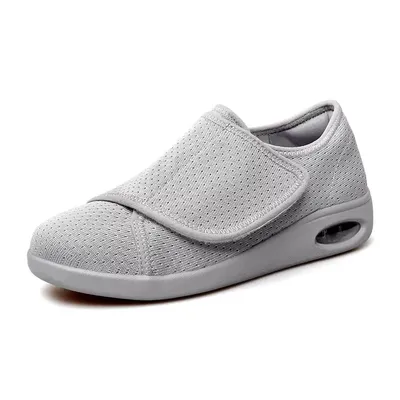 Spring and Autumn Middle-Aged Men/Women's Shoes, Mesh Breathable Men's Casual Shoes, Couple's Air-Cushion