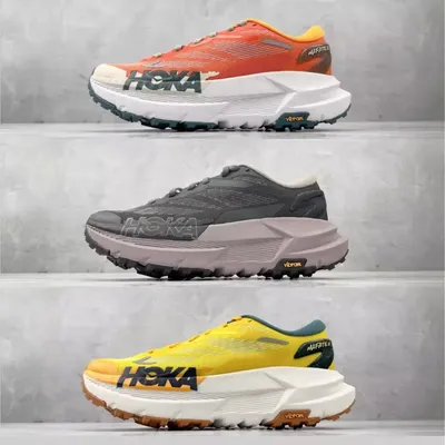 Mafate X Breathable Cross-Country Speed Running Shoes Fat Shock-Absorbing Men's and Women's Non-Slip Outdoor 1:1 Grade