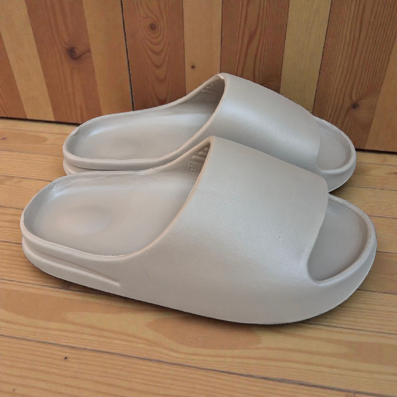 Stepping on excrement feeling trendy slippers Men summer outdoor wear SLIDE thick-soled height-increasing 