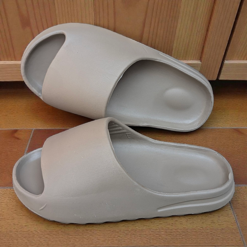 Stepping on excrement feeling trendy slippers Men summer outdoor wear SLIDE thick-soled height-increasing 