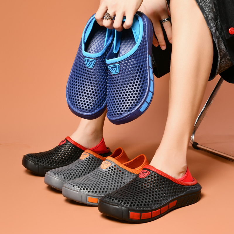 Men's Cave Shoes Garden Shoes Beach Shoes Outdoor Breathable Wear-resistant Lightweight Comfortable Breathable Comfortable
