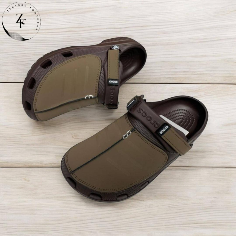 Men's Outdoor Crocs Slides slipper Casual Breathable Non-slip Beach Shoes Sandals