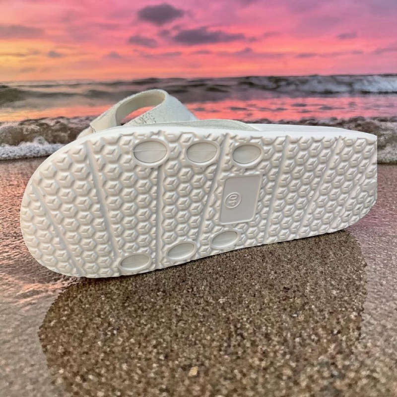 Adidas Black & White Slides Premium Comfort Slip-On Sandals 