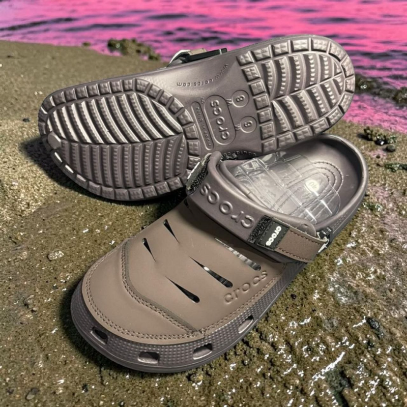  Crocs All-Terrain Hiker Clog with Adjustable Turbo Strap & Lug Sole