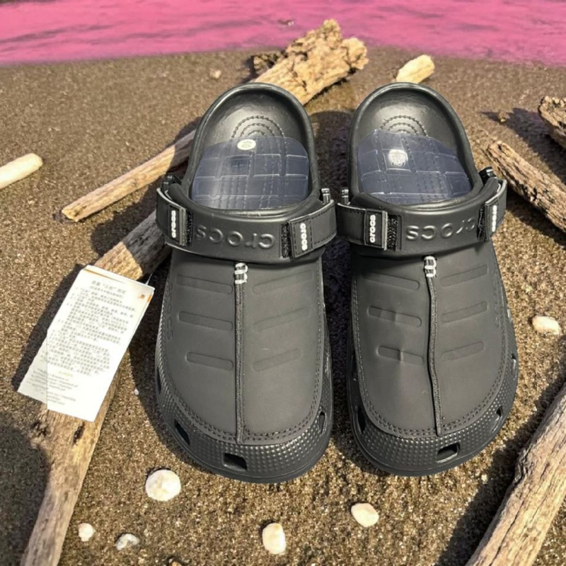  Crocs All-Terrain Hiker Clog with Adjustable Turbo Strap & Lug Sole 