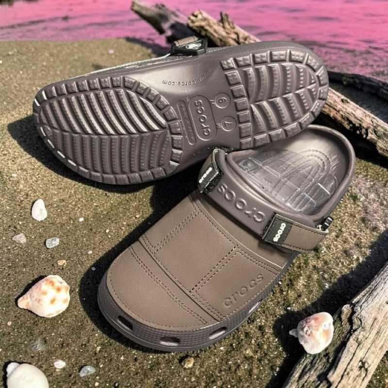  Crocs All-Terrain Hiker Clog with Adjustable Turbo Strap & Lug Sole 