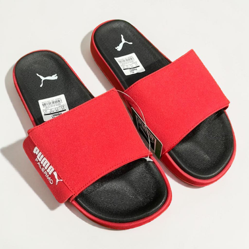 Puma Palermo Slide Sandals Branded Summer Comfort