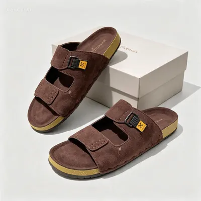 Pure Leather upper Sandals Cowhide Men sandals