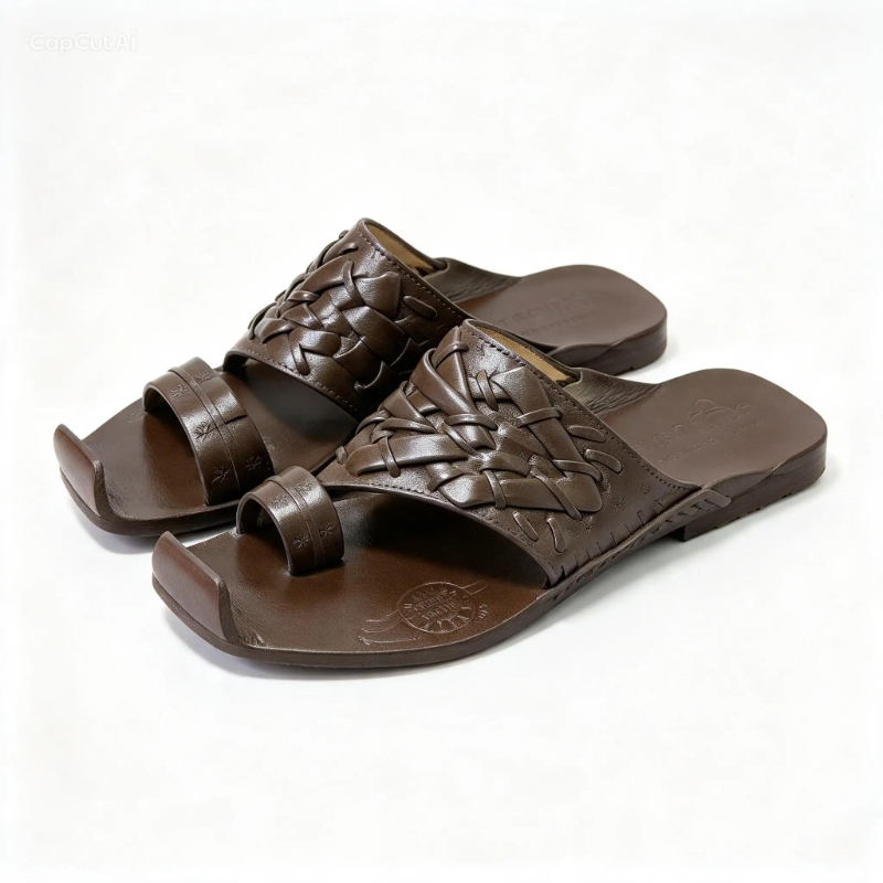 Men's Double-Strap Cork Footbed Sandals – Suede & Leather, 4 Colorways