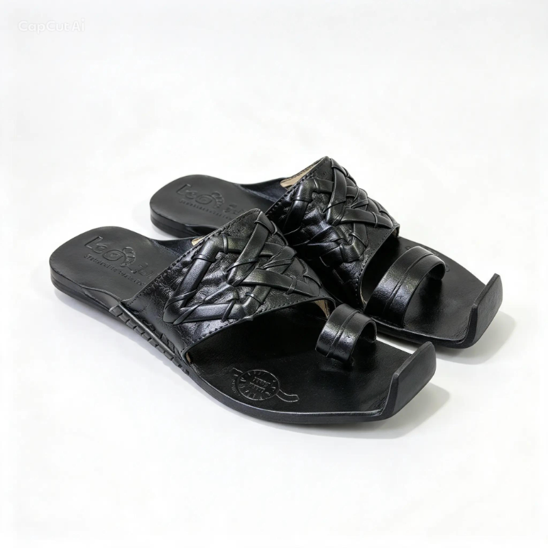 Men's Double-Strap Cork Footbed Sandals – Suede & Leather, 4 Colorways