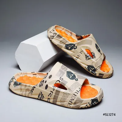 Feather Base Men’s Slippers