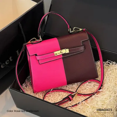 Crimson Bloom Women’s Handbag