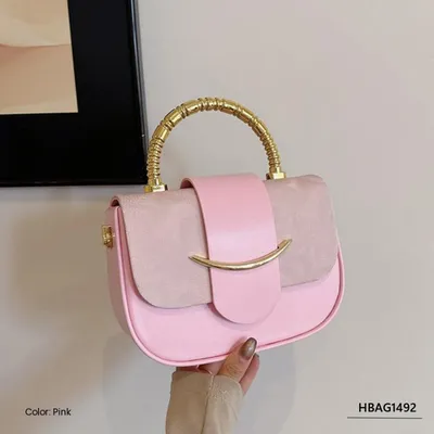 Golden Lattice Women’s Handbag