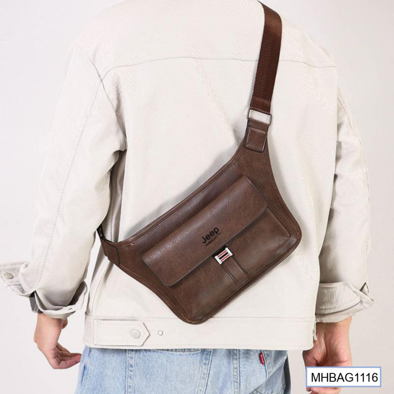 TRAVEN CREST MEN'S HANDBAG