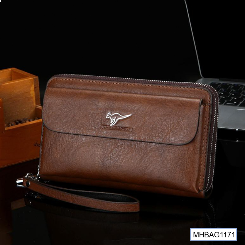 DORVAN CREST MEN'S HANDBAG