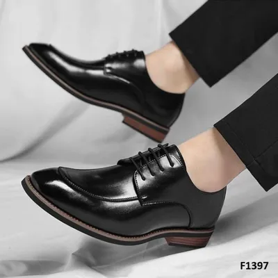 Semi Perforation Formal Shoes