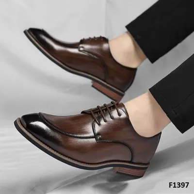 Semi Perforation Formal Shoes