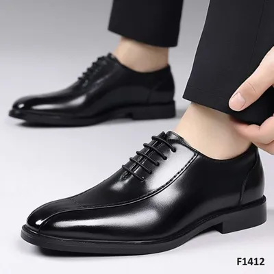Stitched Cap Formal Shoes