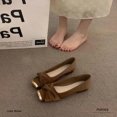 Velour Step Pump Shoe
