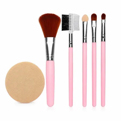 Makeup Brush Set (6 Pcs)