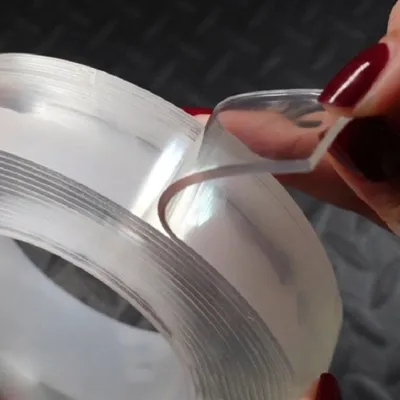 Premium Quality Double Sided Nano Adhesive Tape (3 Meter )