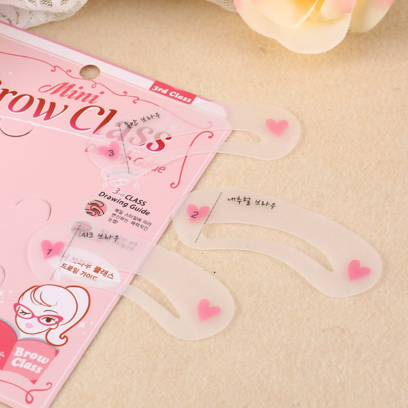 Eyebrow Drawing Guide (1 Set)